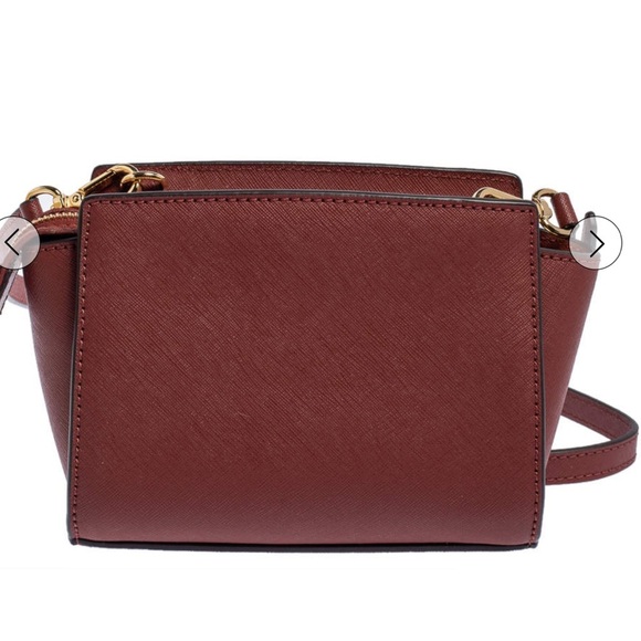 Michael Kris Selma Mini Bag Tan Like New - Picture 3 of 11